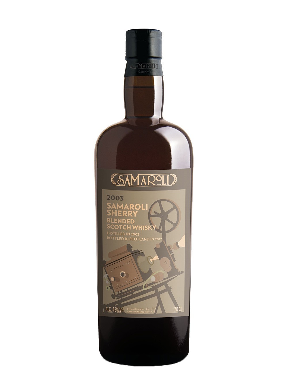 Whisky SHERRY BSW 43° 2003 70CL