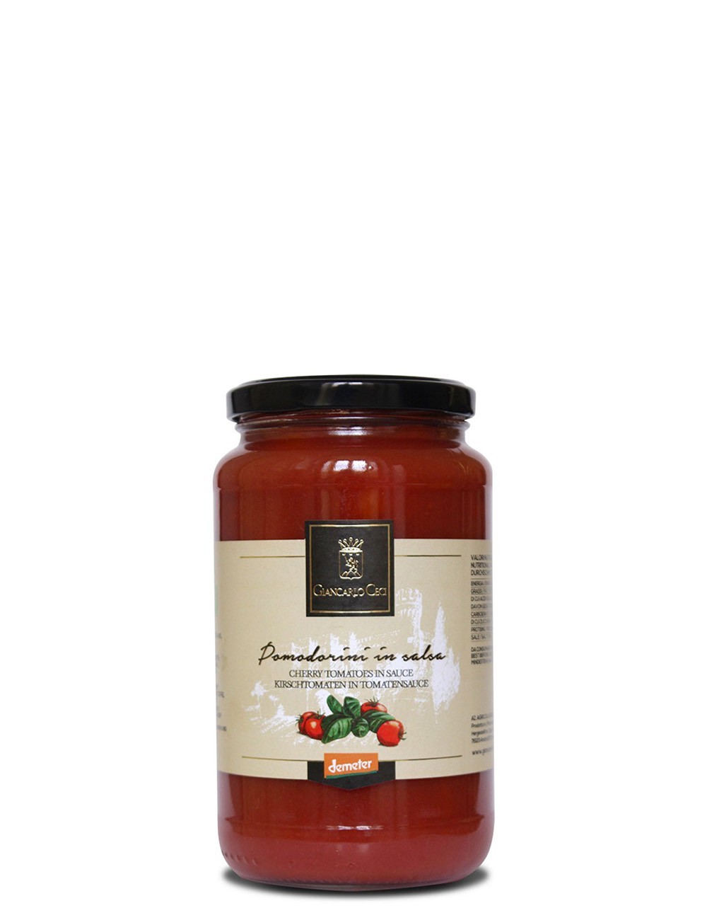 Pomodorini in salsa Demeter