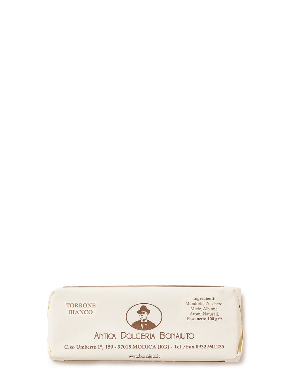 Torrone bianco gr 100