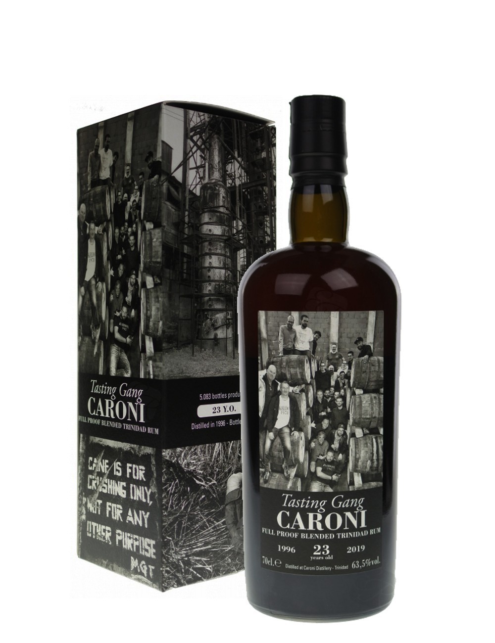 TASTING GANG BLENDED TRINIDAD 1996 23 YO cl 70