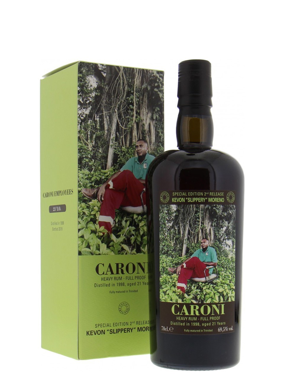 KEVON SLIPPERY  MORENO 21 YO 1998 cl 70