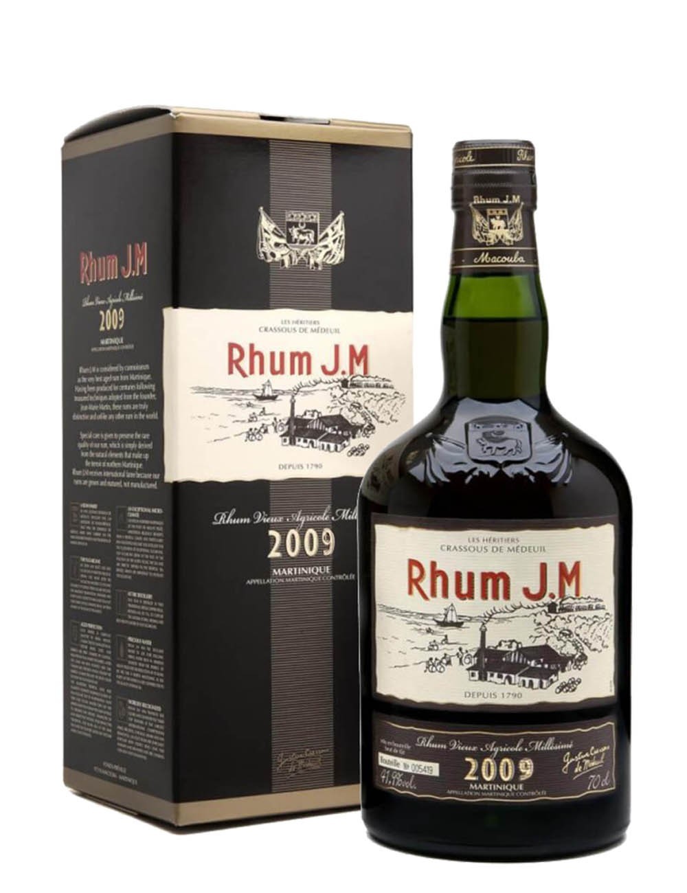 Rhum Agricole de la Martinique Vieux 2009 cl 70