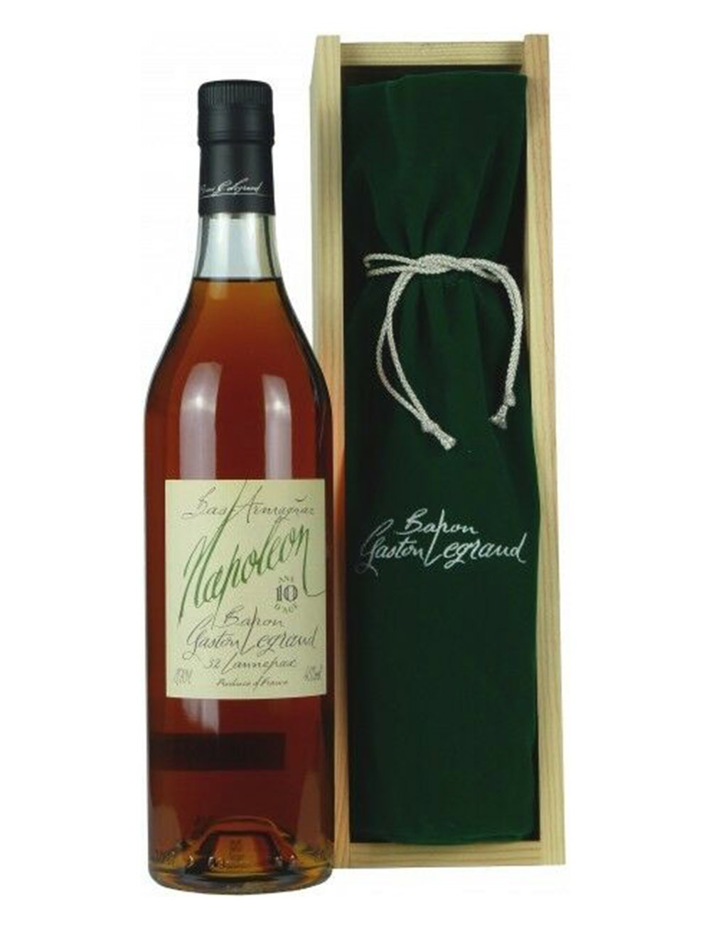 Bas-Armagnac NAPOLEON BARON GASTON LEGRAND cl 0.70 - 10 ANNI