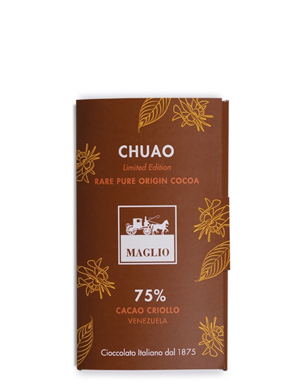TAVOLETTA CHUAO CACAO CRIOLLO 75% gr 80