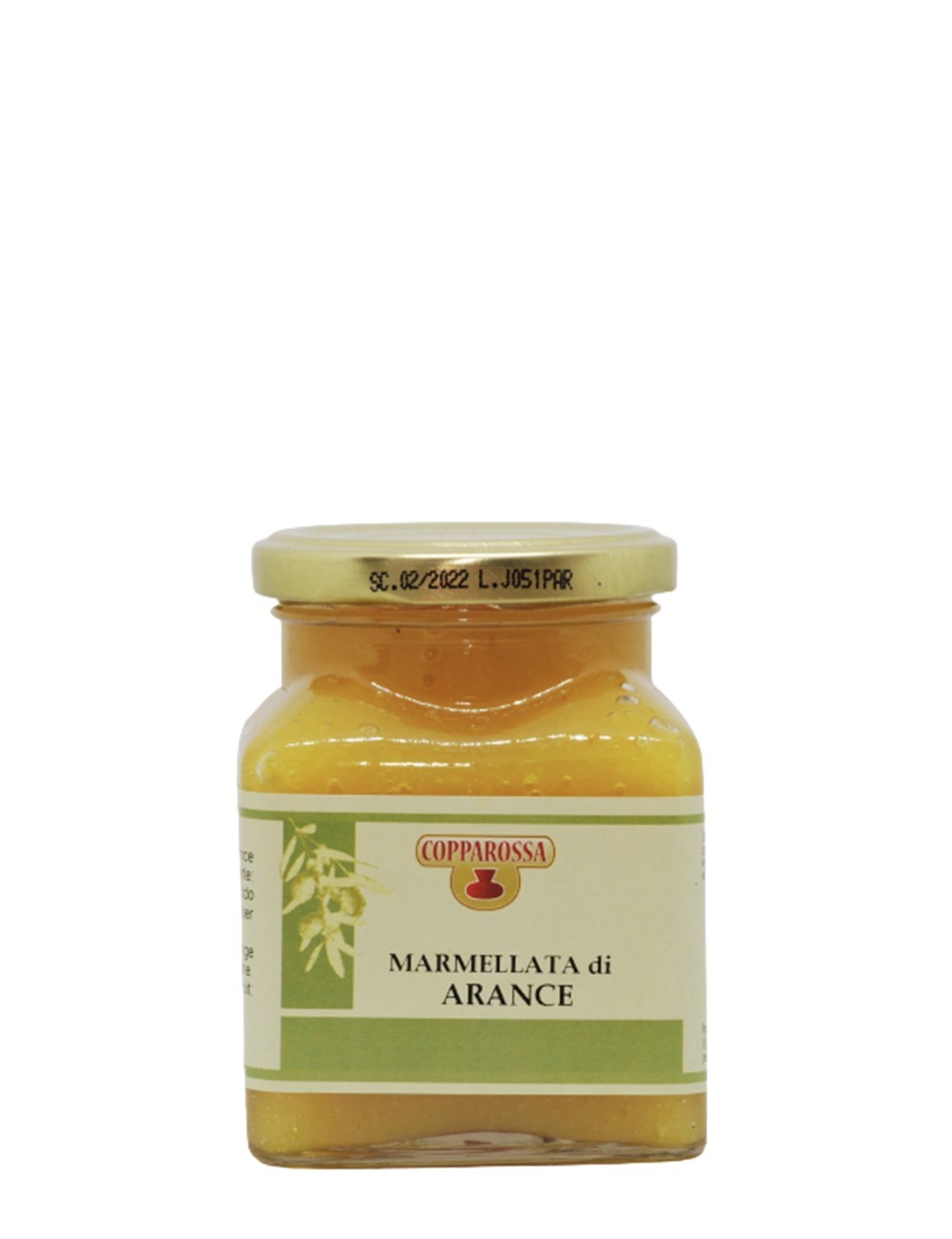 Coppa Rossa Marmellata di ARANCIA gr 340