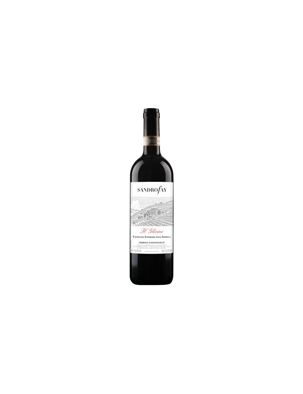 Sandro FAY VALTELLINA SUPERIORE Sassella cl 75 IL Glicine