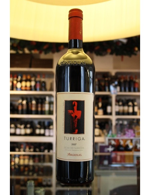 Vino rosso sardo Argiolas Isola dei Nuraghi TURRIGA cl 75