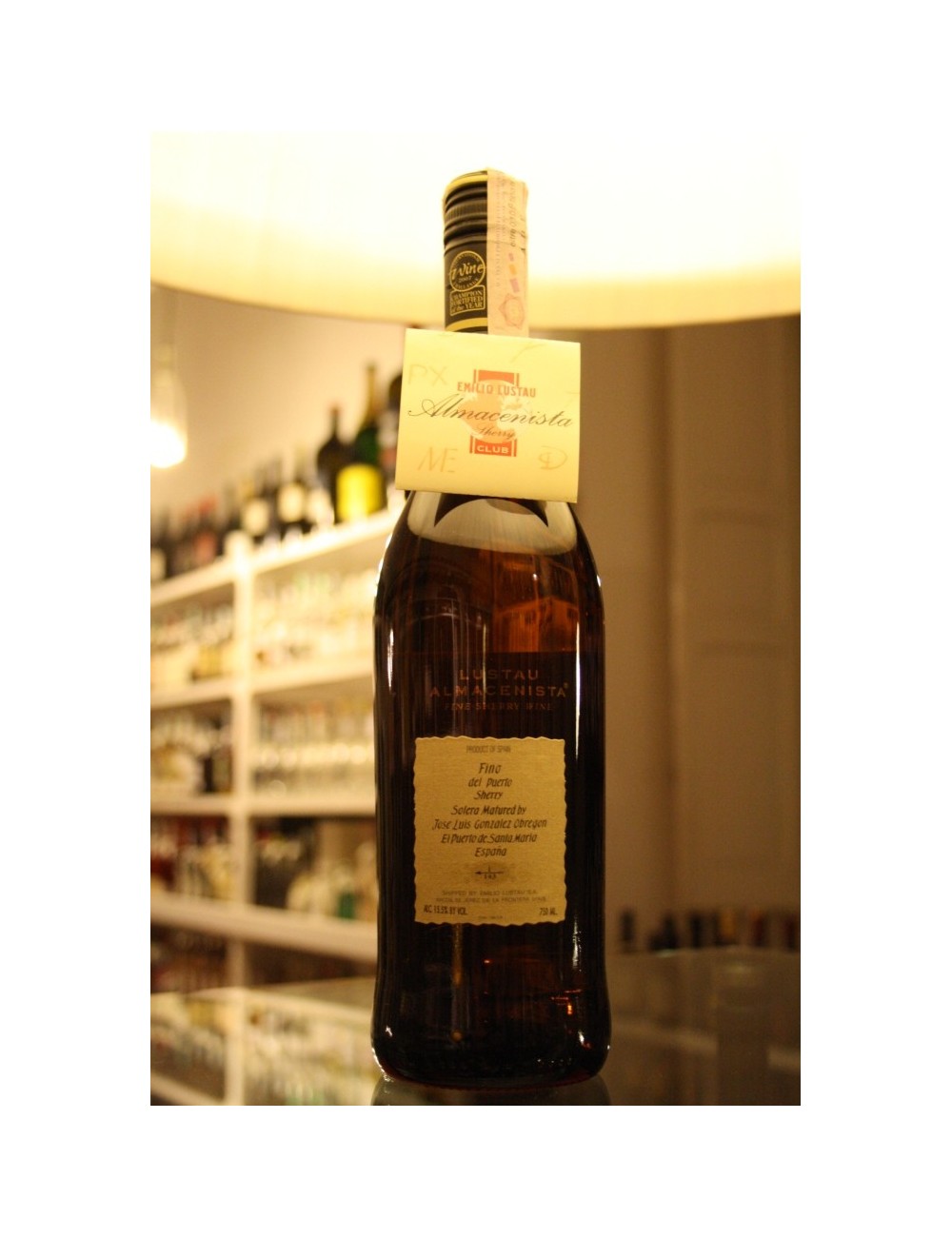 Lustau FINO DEL PUERTO Gonzales Obregon SHERRY cl 75
