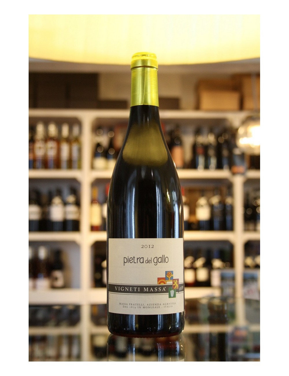 Vino rosso piemontese Vigneti Massa PIETRA DEL GALLO cl 75