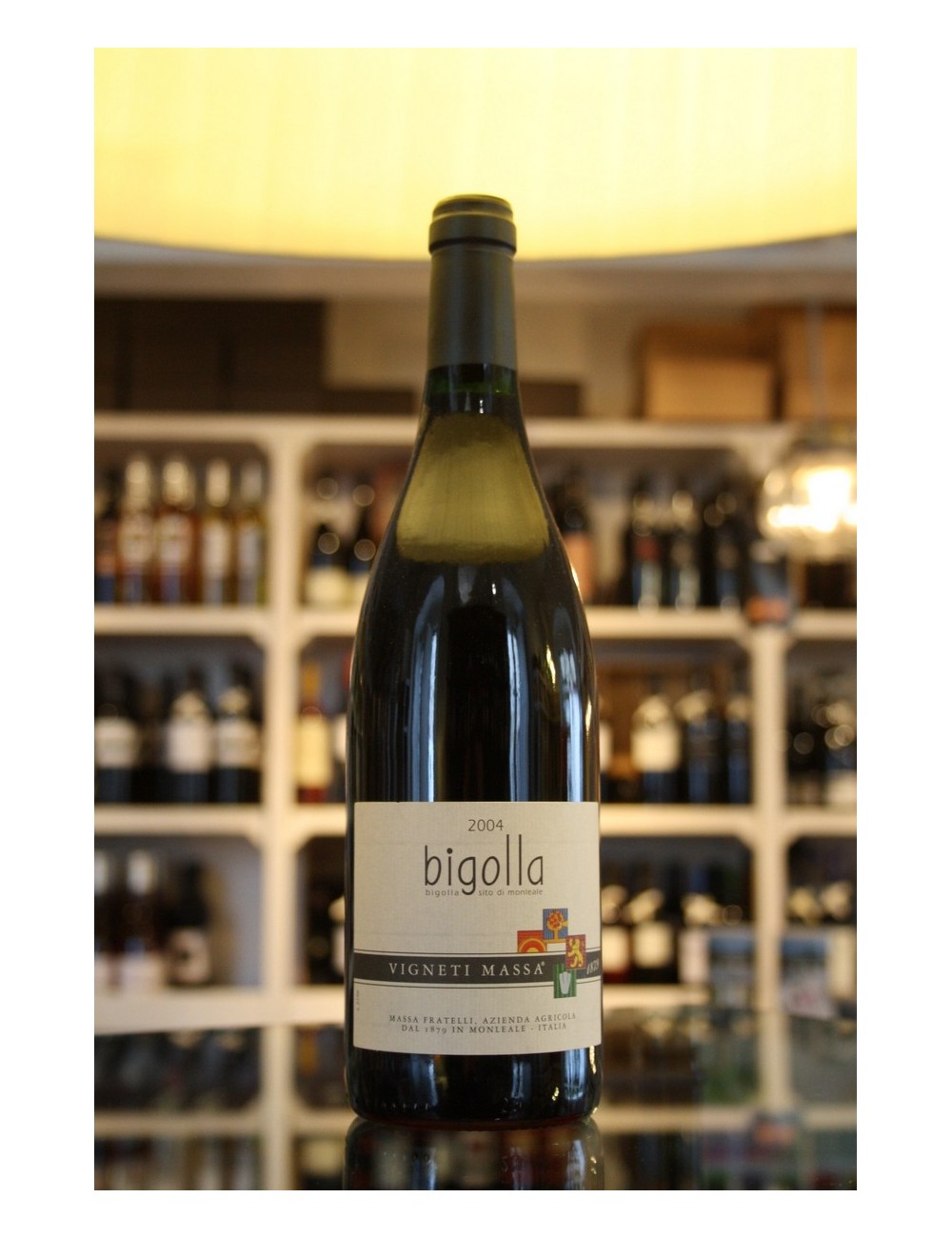 Vino rosso piemontese Vigneti Massa BIGOLLA Barbera cl 75