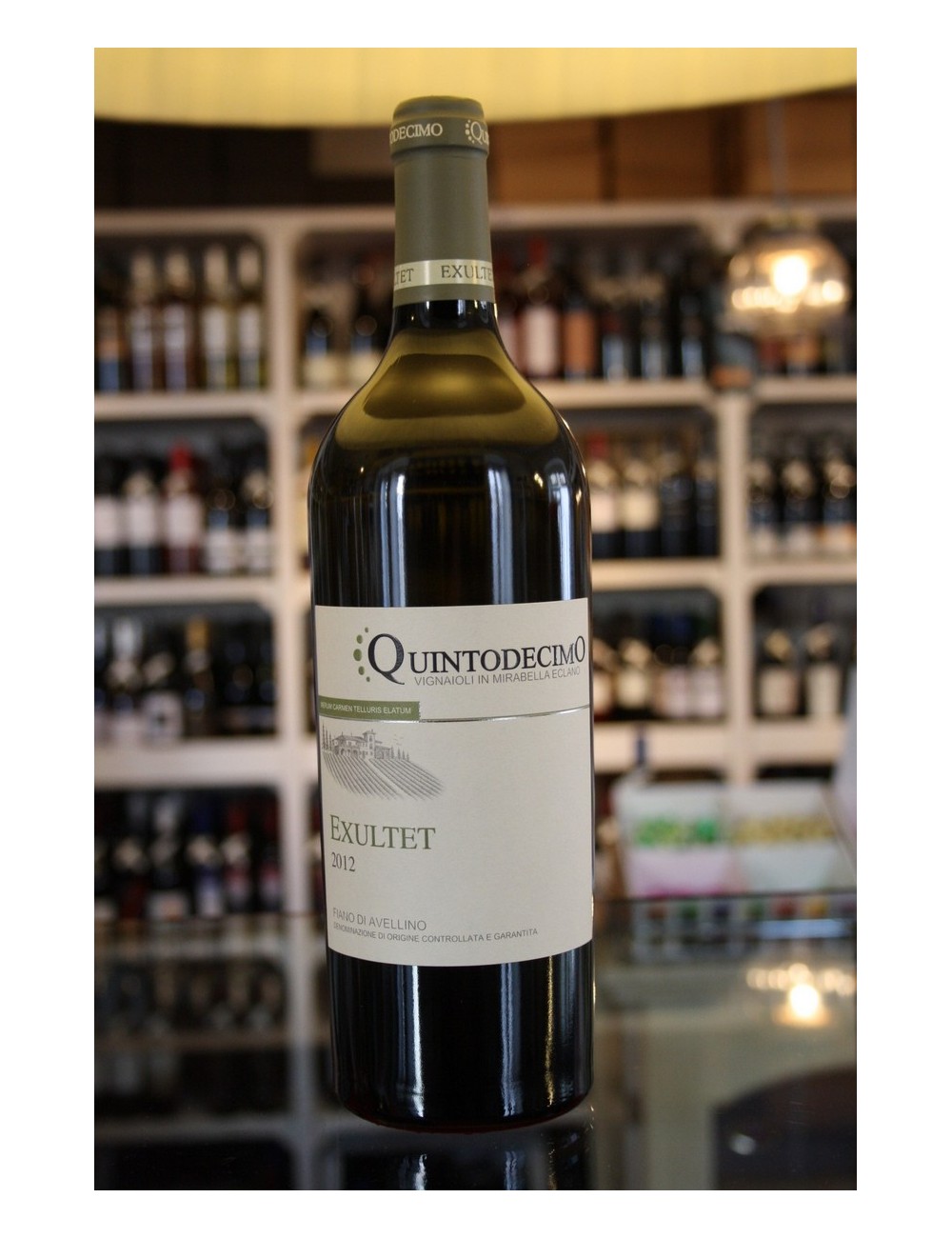 Vino bianco campano Quinto Decimo EXULTET - Fiano di Avellino docg cl 75